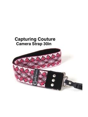 Capturing Couture Vintage Camera Strap Raspberry Lace 30’⭐️⭐️⭐️⭐️